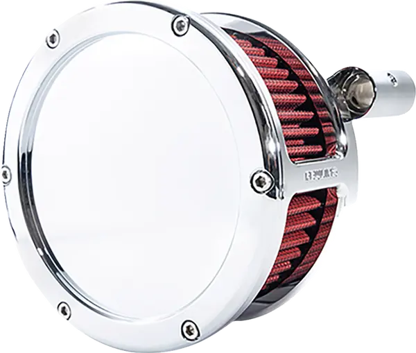 Harley-Davidson FXRS-SP 1340 Low Rider Sport Edition (Fxrsl) [1993] - BA air filter kit - Surface: Chrome-plated, Red - Image 2