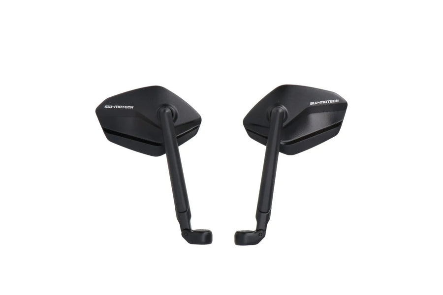 ducati hyperstrada 821 [SW-MOTECH] – sports mirror set, short mirror arm