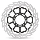 BMW S 1000 R [2025-2026] - FLAME floating aluminum brake disc - surface: black, silver - item no. 113213 – picture 12