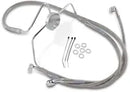 Harley Davidson Flhr [DRAG SPECIALTIES] - Stainless Steel Brake Line Kit, Extended
