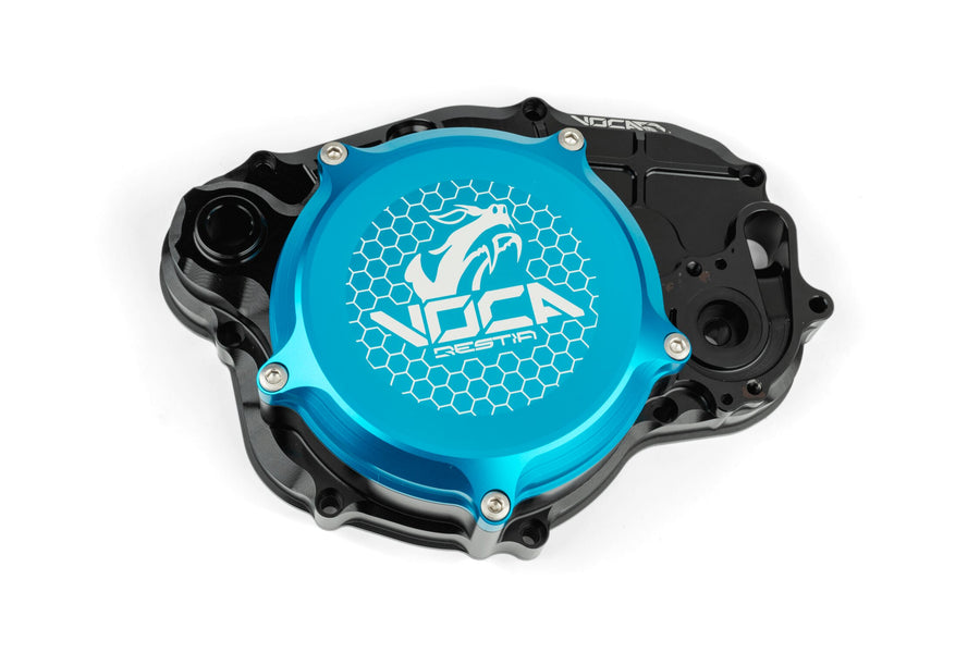 Beta RR-T SM 50 2T - cache d'embrayage noir turquoise