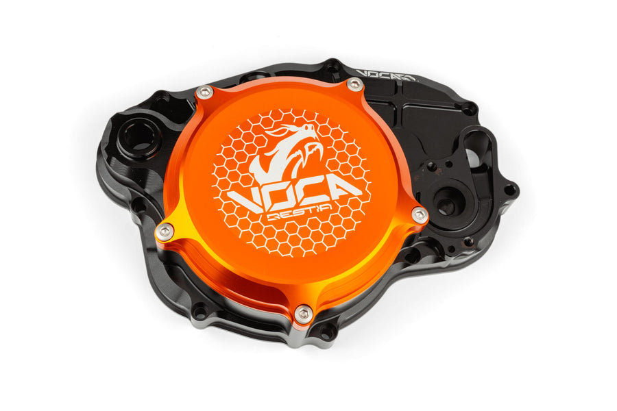 Fantic XE 50 2T - cache embrayage noir orange