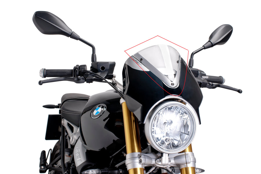 BMW R NINET URBAN S [2024] – Pare-brise RetroVision – Transparent