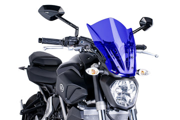TRIUMPH BONNEVILLE T 120 BLACK [2025] - New Generation Touring Windschild | Blau | PUIG 7016A