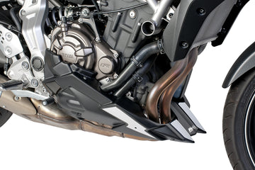 YAMAHA MT-07 MOTO CAGE [2017] - Front spoiler | Matt black | PUIG 7022J