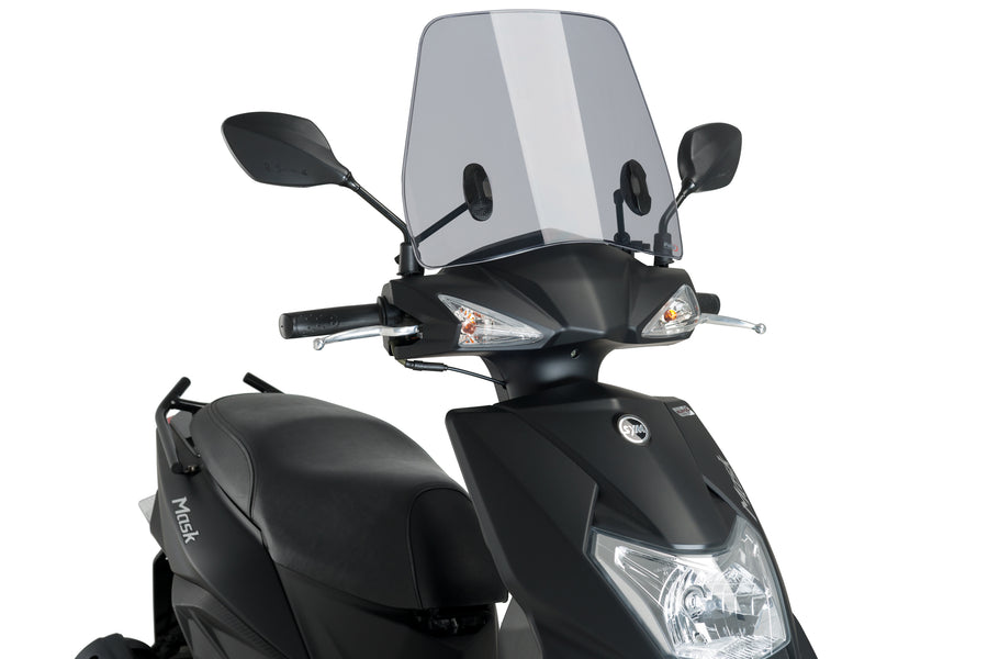 SYM MASK 125 IE E5 [2023] – Bulle scooter urbain – Transparent