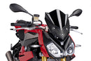 TRIUMPH BONNEVILLE T 120 BLACK [2025] - New Generation Sport Windshield | Black | PUIG 7040N