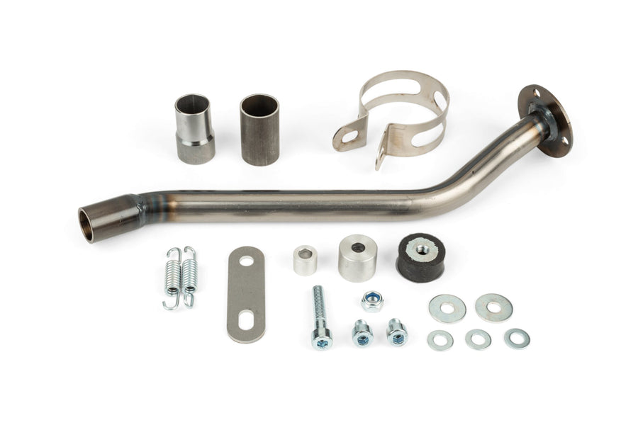 Beta RR-T SM 50 2T - Exhaust Handmade Cross 50-70 red