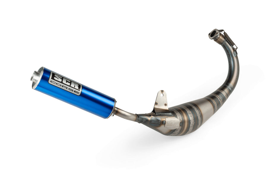Derbi Senda R DRD Racing Enduro 50 2T D50B0 [2006–] - Exhaust Racing Line 70 80 Blue