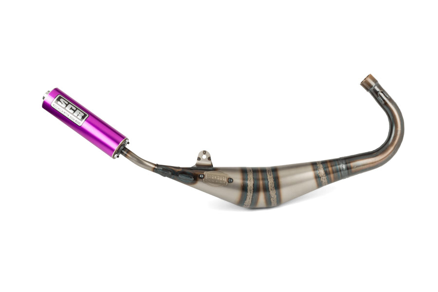 Beta RR Enduro 50 2T - Pot d'échappement fait main 50-70 violet