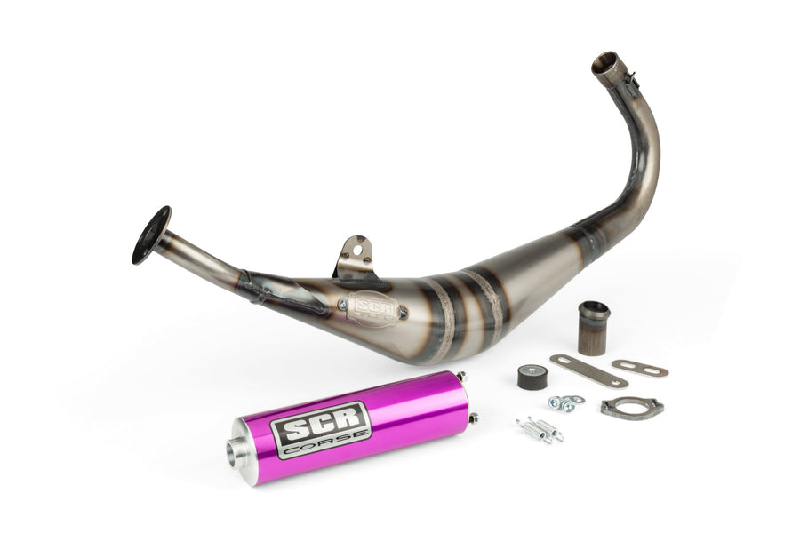 Aprilia SX SM 50 2T D50B0 [2007–] - Pot d'échappement Handmade 50-70 violet