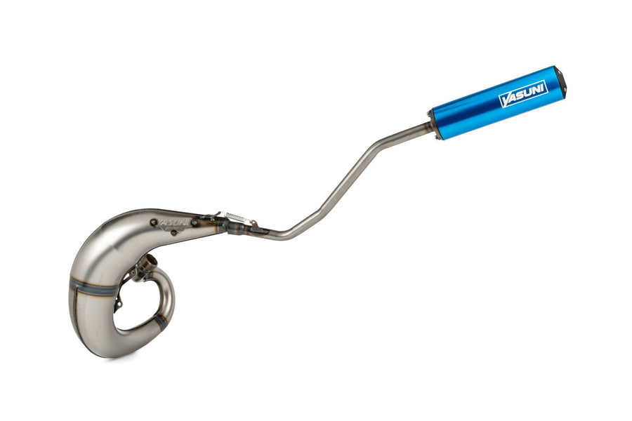 Beta RR Enduro 50 2T - Pot d'échappement Cross ML Bleu Gauche
