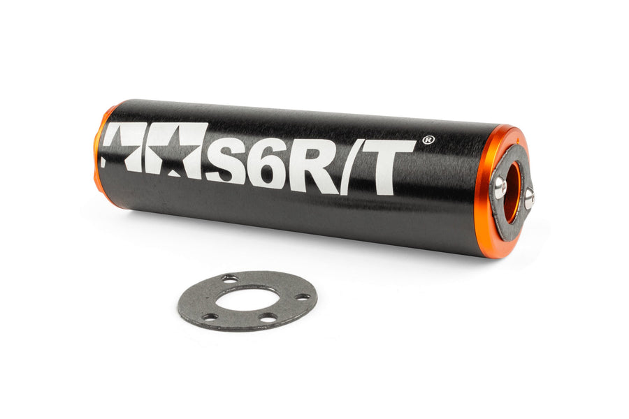 Aprilia RX Factory 50 2T - Exhaust R/T Black Orange