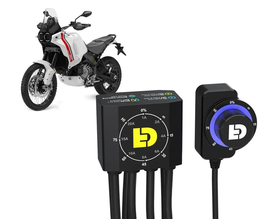ducati desertx rallye [DENALI] – Commande d'éclairage Dialdim