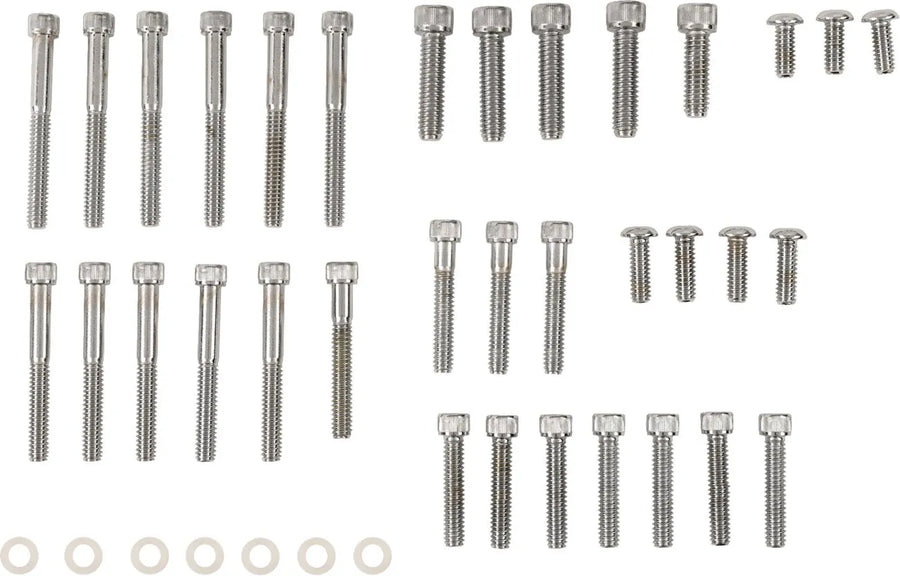 Harley Davidson Flst [DRAG SPECIALTIES] - Kit de boulons de couvercle d'arbre à cames/primaire/transmission