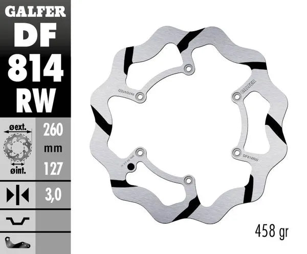 Beta RR 250 Racing [2022] - BREMSSCHEIBE FIXED WAVE GROOVED OVERSIZE – Bild 4