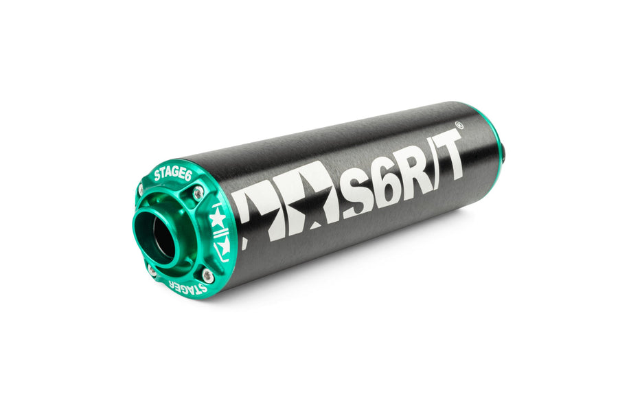 Aprilia RX 50 2T D50B1 [2006–] - Exhaust 80-90 Black / Turquoise