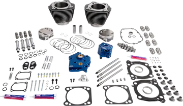 Harley-Davidson FLHTCUTG 1750 Tri Glide Ultra Anniversary 107 [2018] - 132" Power Package Motorleistungs-Kit – Oberfläche: Black Granite – Bild 2