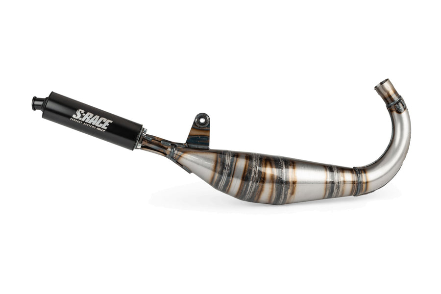 Beta RR Track 50 2T - Exhaust S Race 85-100 Low-Mount Black