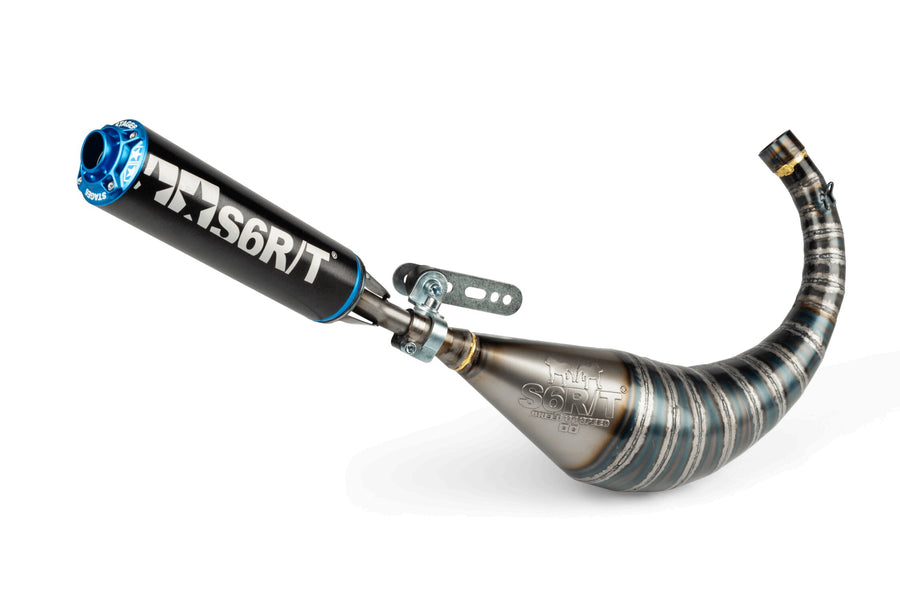 Beta RR Track 50 2T - Exhaust R/T 70 - 80 Black / Blue
