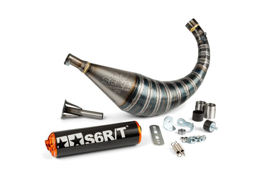 Beta RR-T SM 50 2T - Pot d'échappement R/T 70 - 80 Noir / Orange