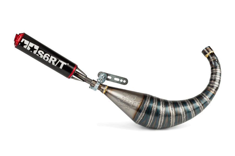 Beta RR Enduro 50 2T - Pot d'échappement R/T 70 - 80 Noir / Rouge
