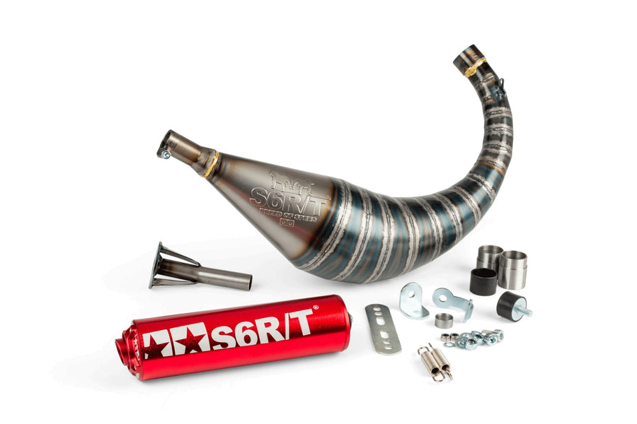Beta RR-T SM 50 2T - Pot d'échappement R/T 70 - 80 Rouge