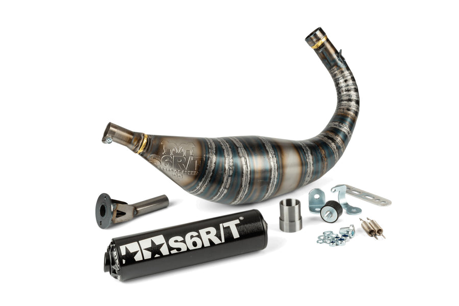 Fantic XE 50 2T - Pot d'échappement R/T 80-90 Noir