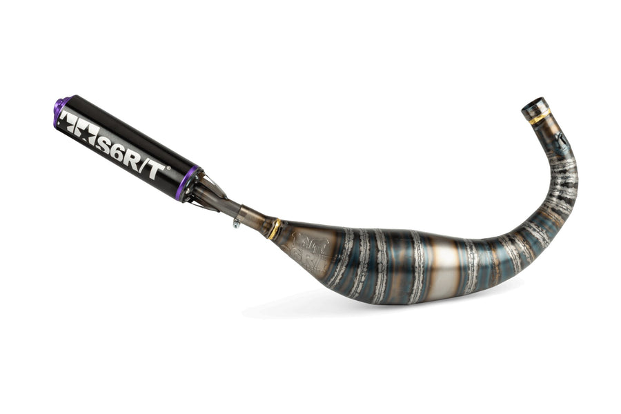 Beta RR Enduro 50 2T - Pot d'échappement R/T 80-90 Noir / Violet