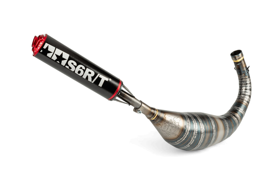 Beta RR Enduro 50 2T - Exhaust R/T 80-90 Black / Red