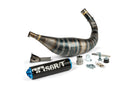 Fantic XM 50 2T - Auspuff R/T 90-100 Schwarz/Blau