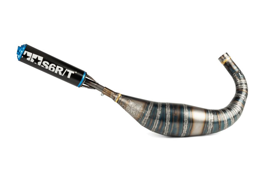Fantic XE 50 2T - Pot d'échappement R/T 90-100 Noir/Bleu