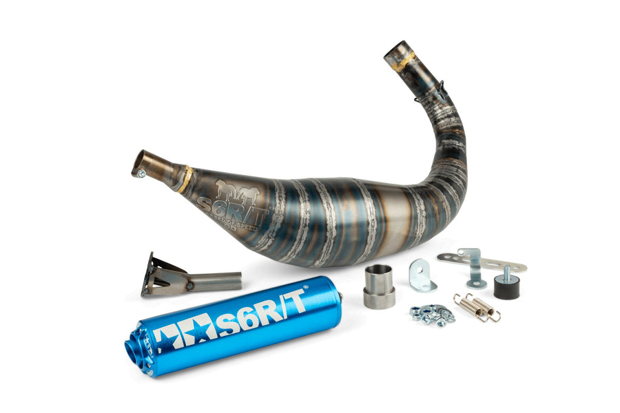 Beta RR Enduro 50 2T - Pot d'échappement R/T 90-100 Bleu