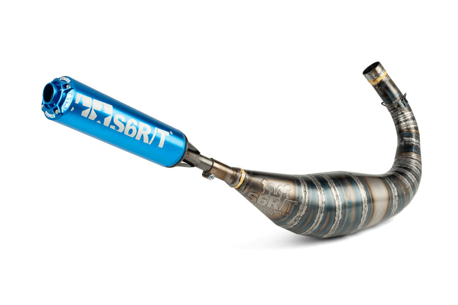 Beta RR SM 50 2T - Pot d'échappement R/T 90-100 Bleu