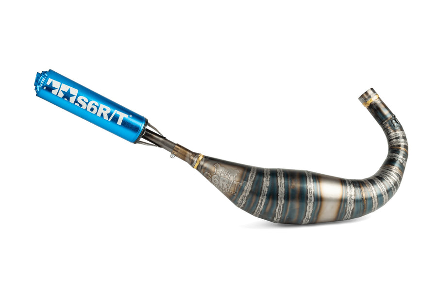Beta RR Track 50 2T - Exhaust R/T 90-100 Blue
