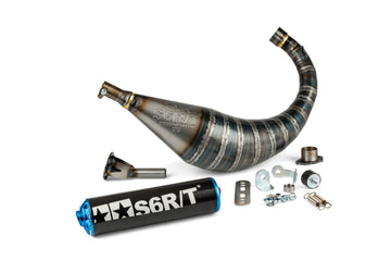 Aprilia RX 50 2T D50B1 [2006–] - Exhaust R/T 70-80 Black/Blue