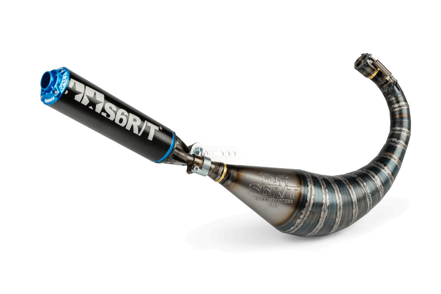 Aprilia RX Enduro 50 2T D50B0 [2007–] - Exhaust R/T 70-80 Black/Blue