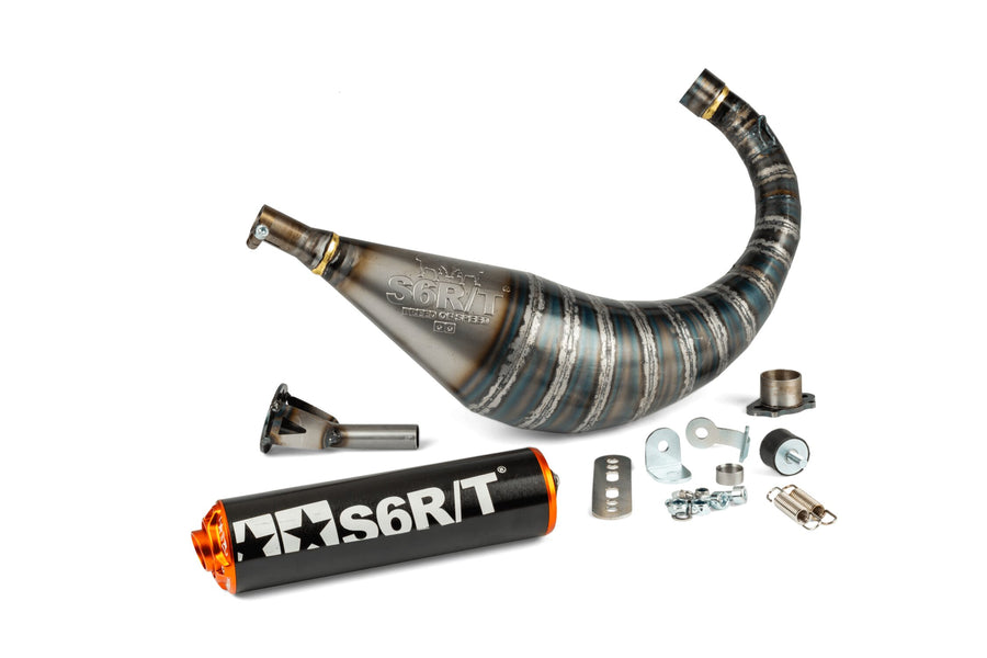Derbi Senda DRD Racing SM 50 2T D50B0 [2012–] - Exhaust R/T 70-80 Black Orange
