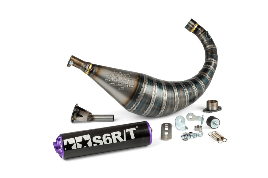 Aprilia RX 50 2T D50B1 [2006–] - Exhaust R/T 70-80 Black Purple