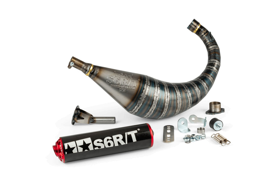 Derbi Senda DRD Racing SM 50 2T D50B0 [2012–] - Exhaust R/T 70-80 Black Red