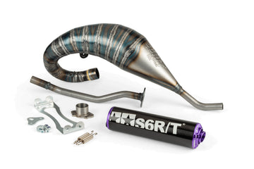 Aprilia SX SM 50 2T D50B0 [2007–] - Exhaust R/T High Black Purple