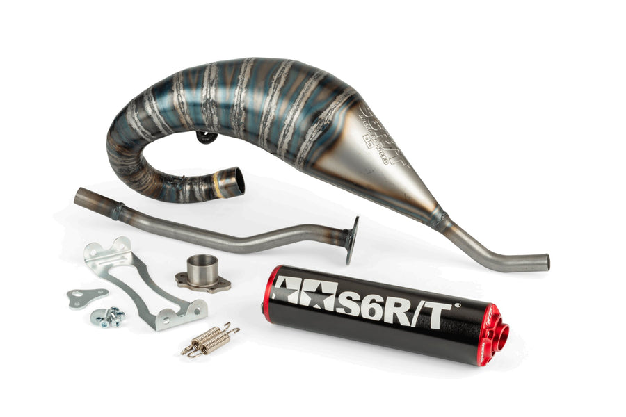Derbi Senda DRD Racing SM 50 2T D50B0 [2012–] - Exhaust R/T High Black Red