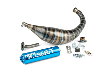 Derbi Senda R X-Race Trail '05 - '10 50 2T D50B0 - Auspuff 80-90 Blau