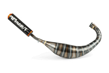 Aprilia RX Factory 50 2T - Exhaust 80-90 Black / Orange