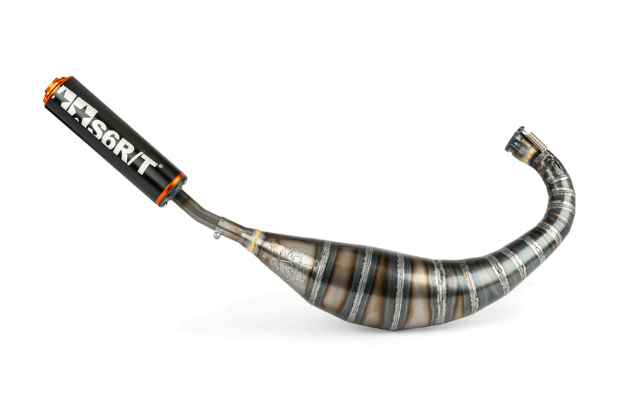 Derbi Senda X-Treme SM '05 - '10 50 2T D50B0 - Exhaust 80-90 Black / Orange