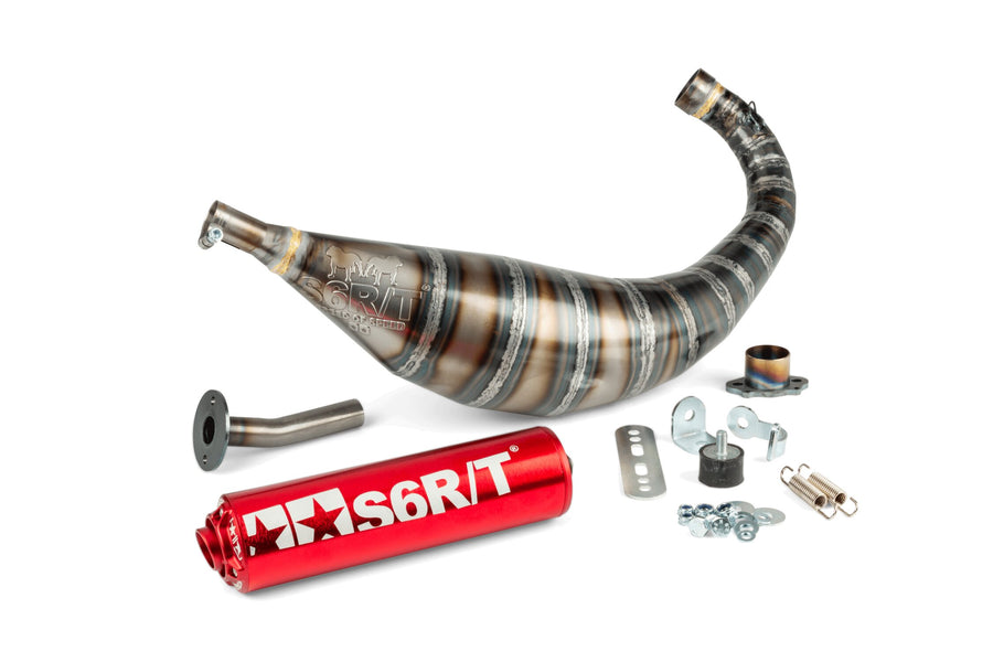 Derbi Senda R X-Race Trail '05 - '10 50 2T D50B0 - Exhaust 80-90 Red
