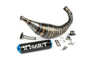 Aprilia SX SM 50 2T D50B0 [2007–] - Exhaust 90-100 Black / Blue