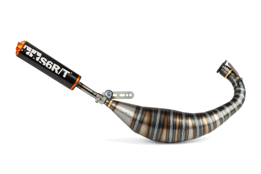 Aprilia RX Factory 50 2T - Exhaust R/T Black Orange