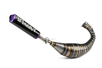 Aprilia RX Enduro 50 2T D50B0 [2007–] - Exhaust R/T Black Purple