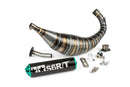 Aprilia SX Factory 50 2T - Exhaust R/T Black Turquoise